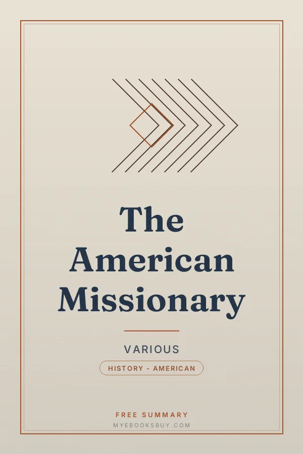 Cover of The American Missionary