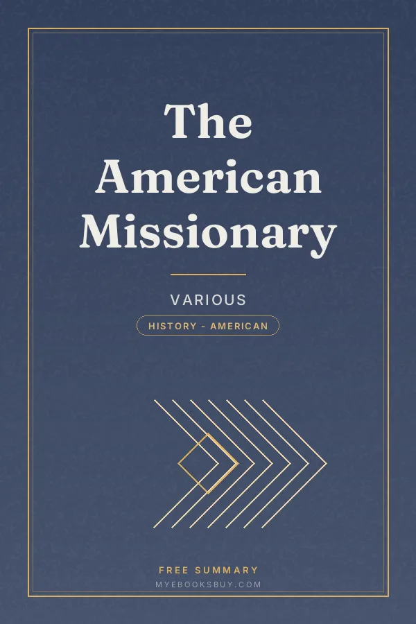 Cover of The American Missionary