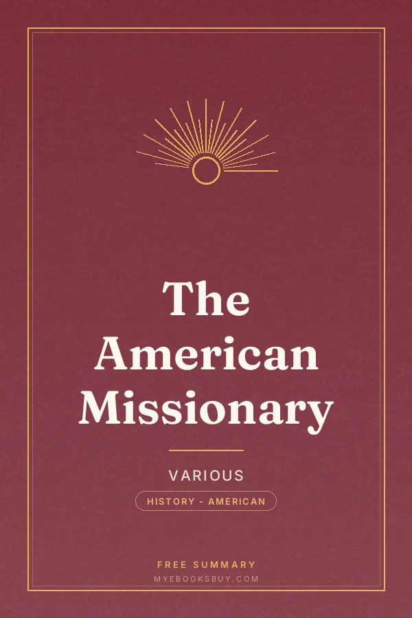 Cover of The American Missionary