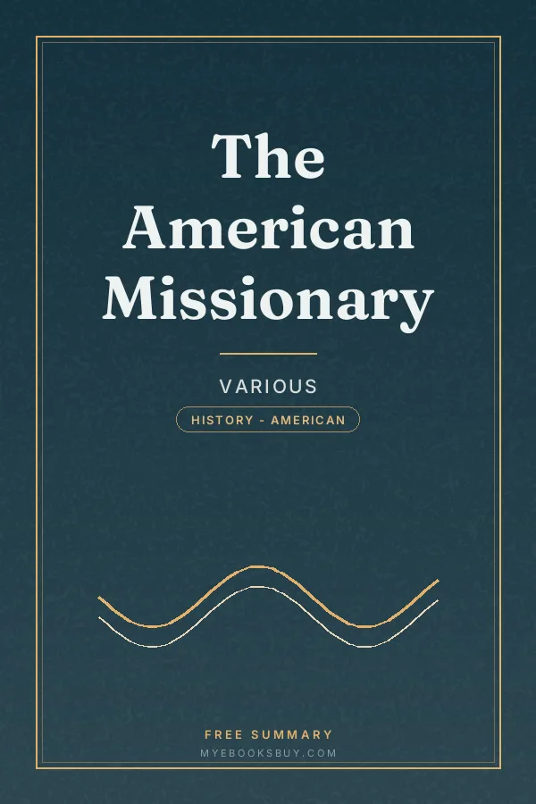 Cover of The American Missionary