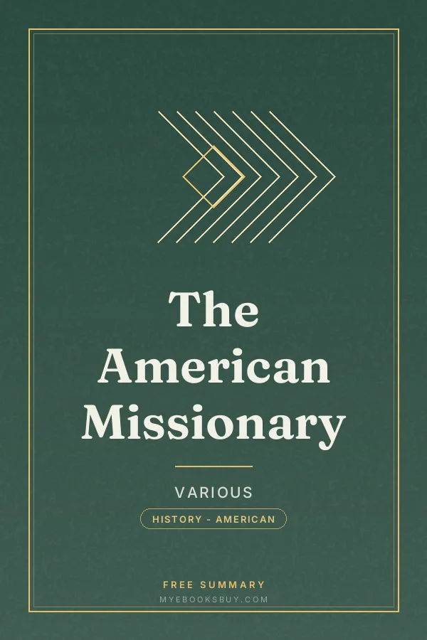 Cover of The American Missionary