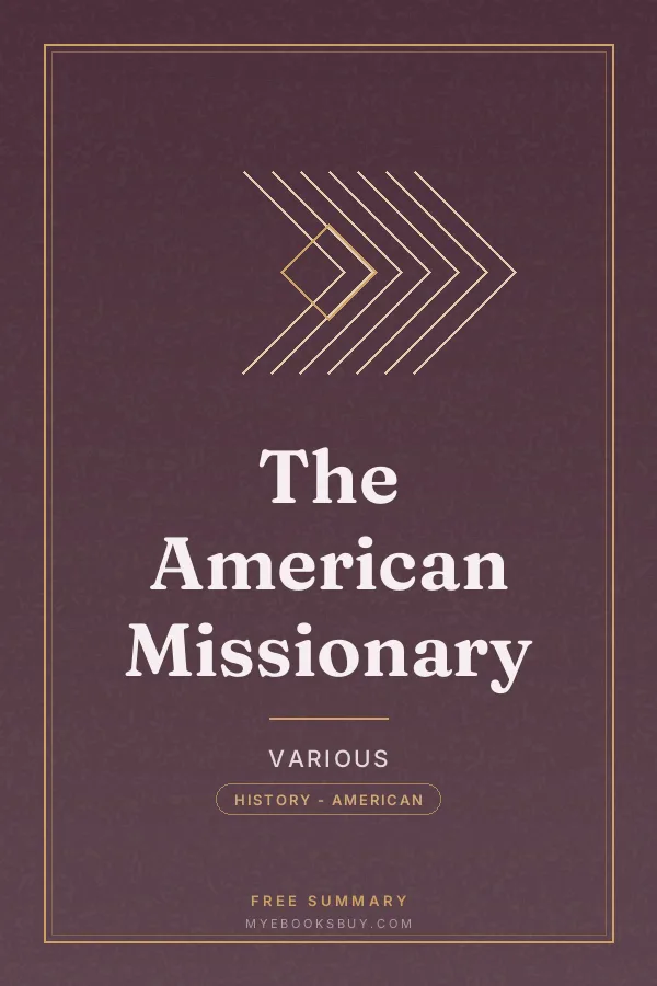 Cover of The American Missionary