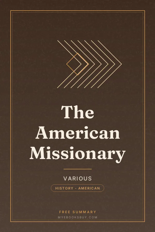 Cover of The American Missionary