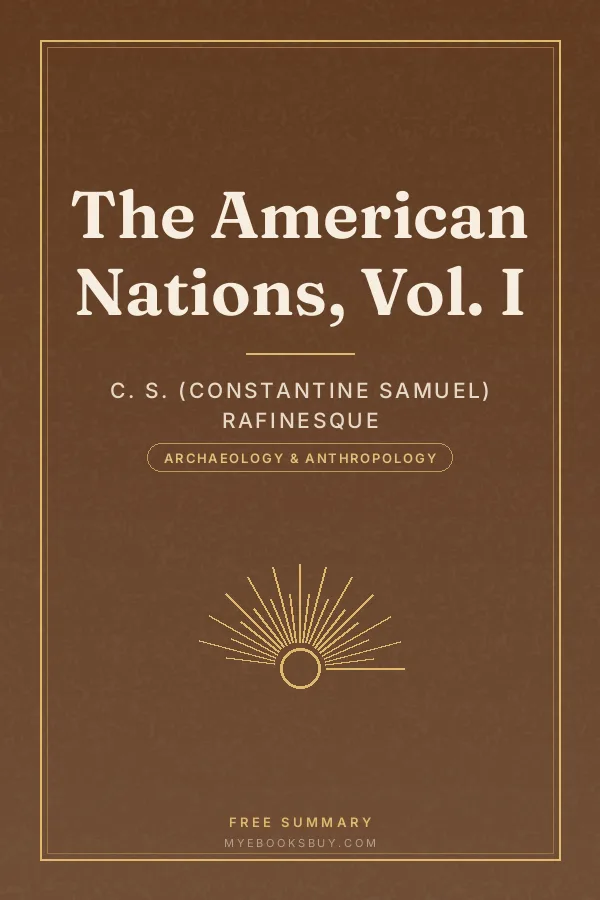 Cover of The American Nations, Vol. I