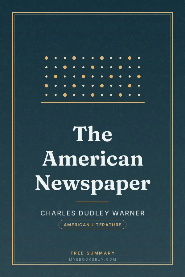 Cover of The American Newspaper