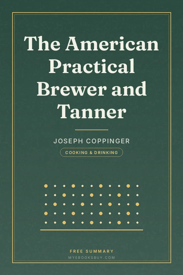 Cover of The American Practical Brewer and Tanner