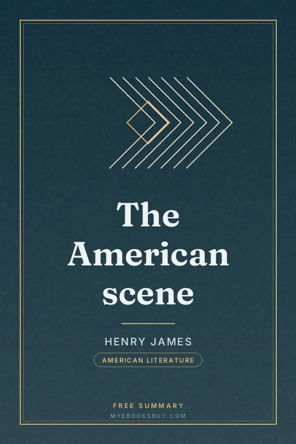 Cover of The American scene