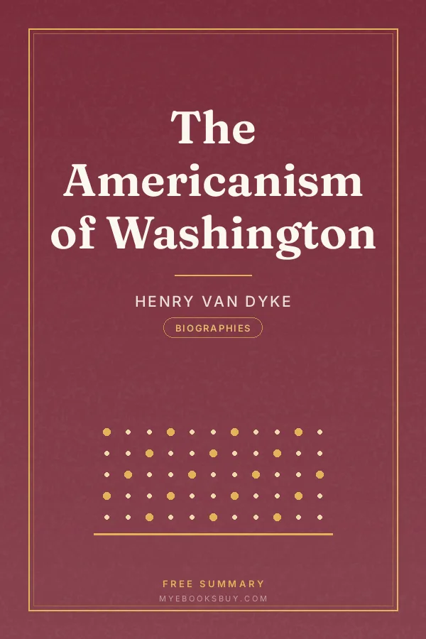 Cover of The Americanism of Washington