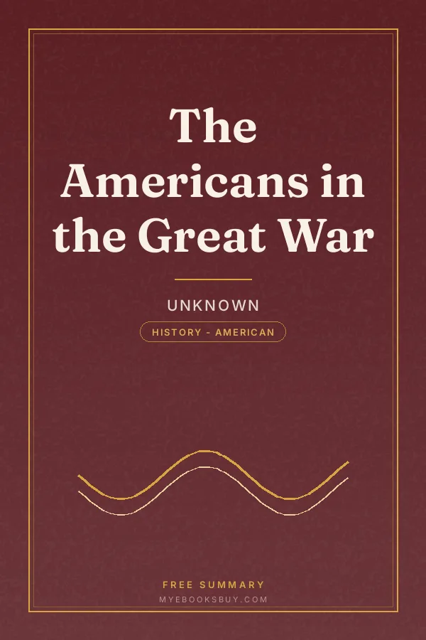 Cover of The Americans in the Great War