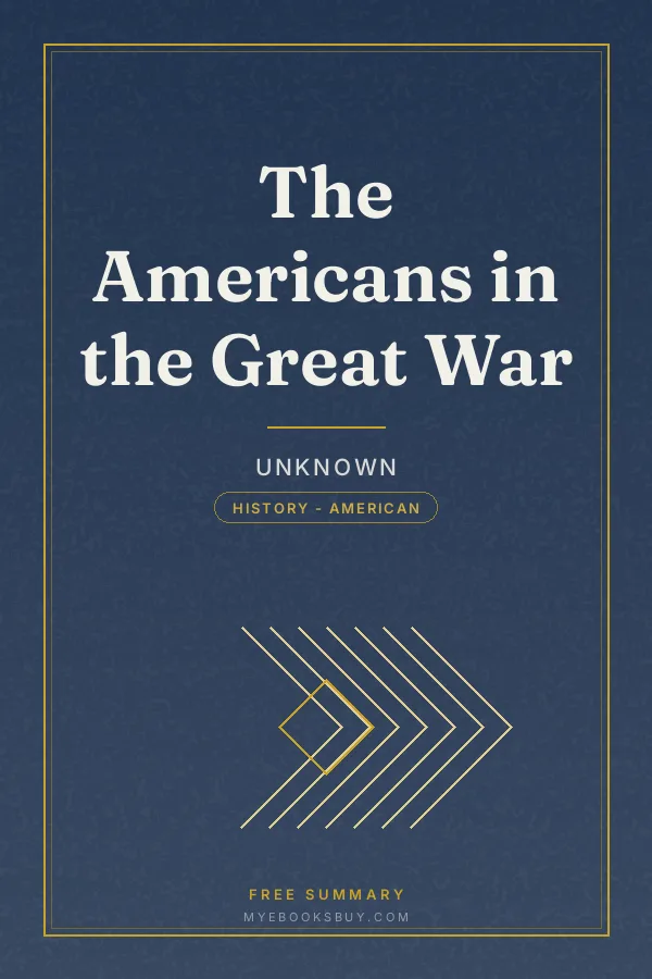 Cover of The Americans in the Great War