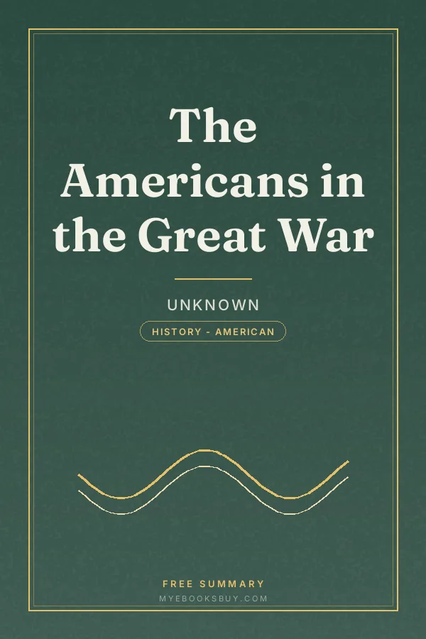 Cover of The Americans in the Great War
