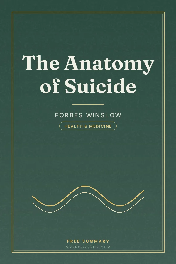 Cover of The Anatomy of Suicide