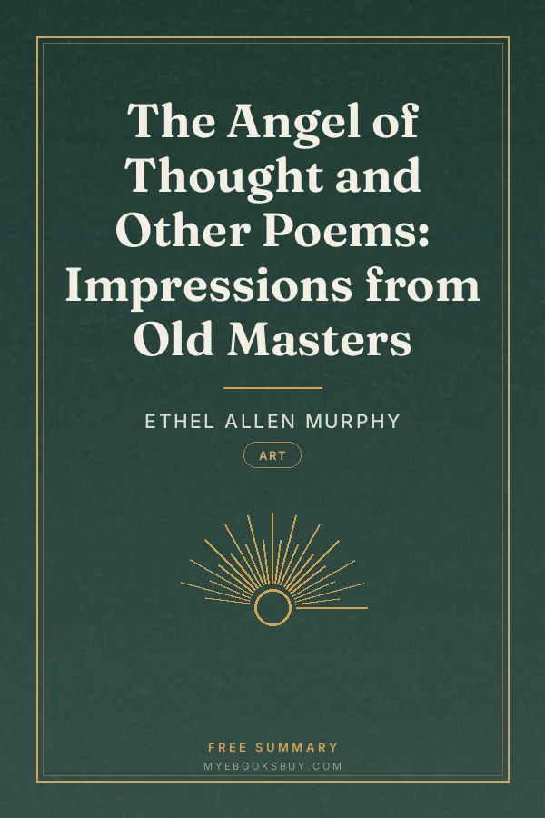 Cover of The Angel of Thought and Other Poems: Impressions from Old Masters