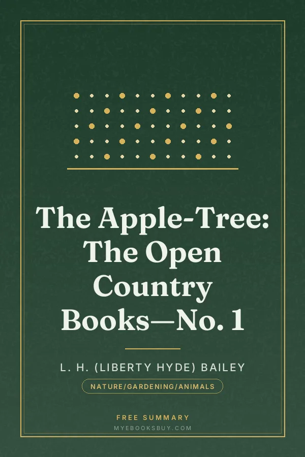 Cover of The Apple-Tree: The Open Country Books—No. 1