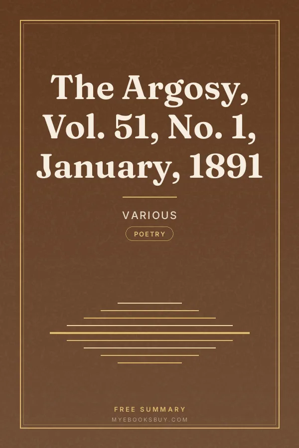 Cover of The Argosy, Vol. 51, No. 1, January, 1891