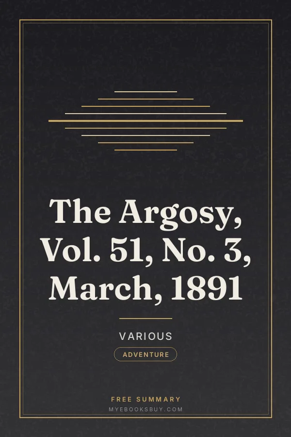 Cover of The Argosy, Vol. 51, No. 3, March, 1891