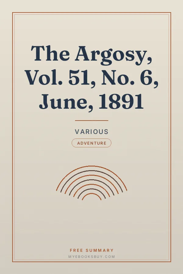 Cover of The Argosy, Vol. 51, No. 6, June, 1891