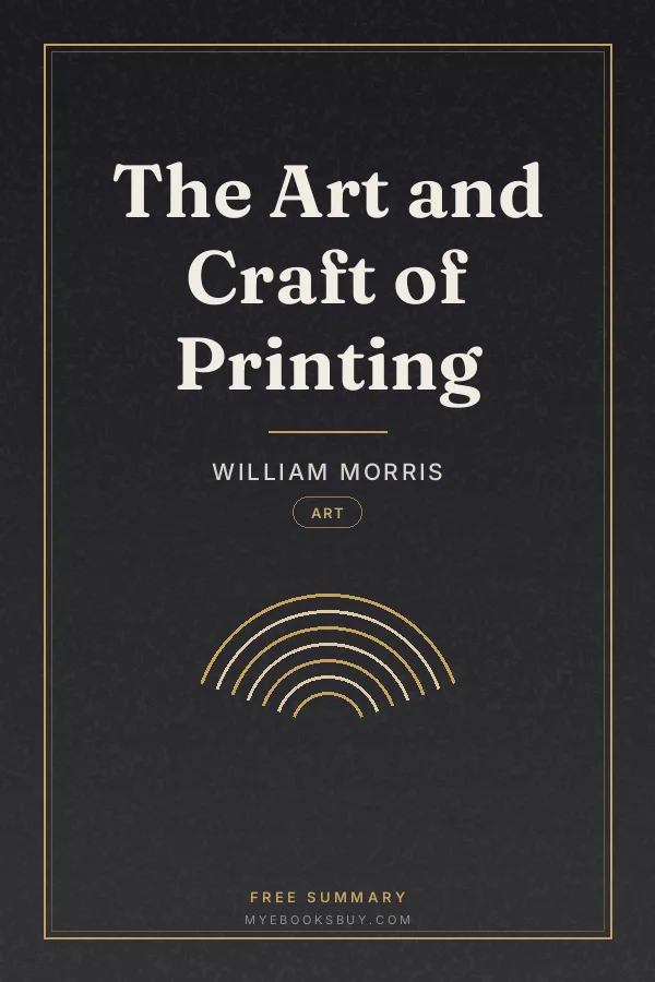 Cover of The Art and Craft of Printing