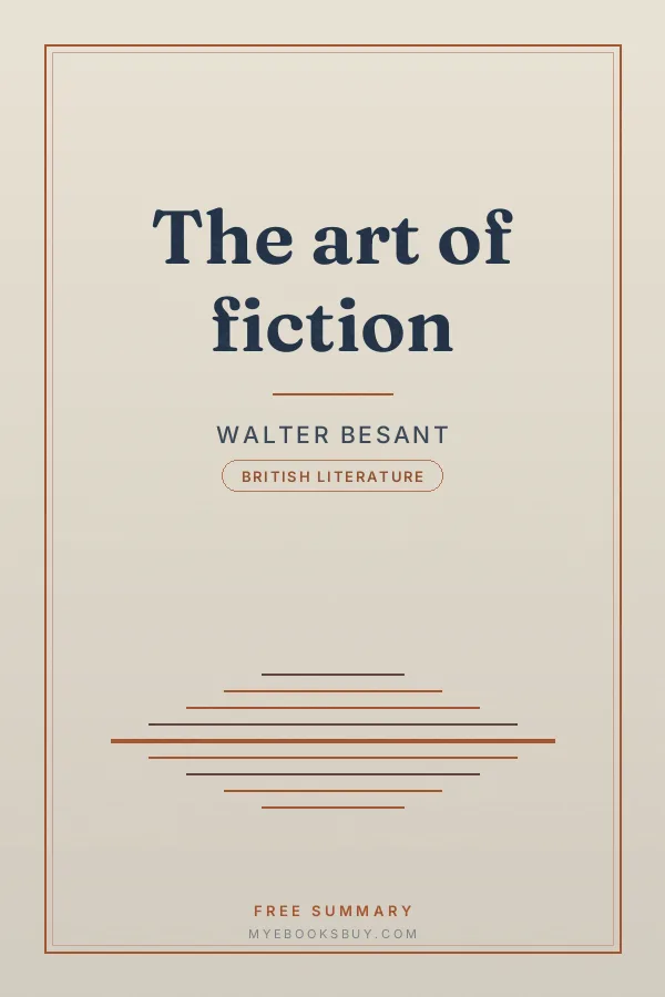 Cover of The art of fiction