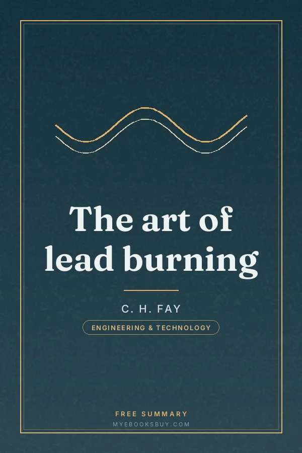 Cover of The art of lead burning