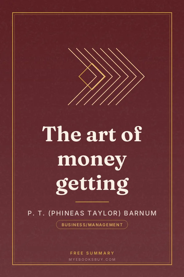 Cover of The art of money getting