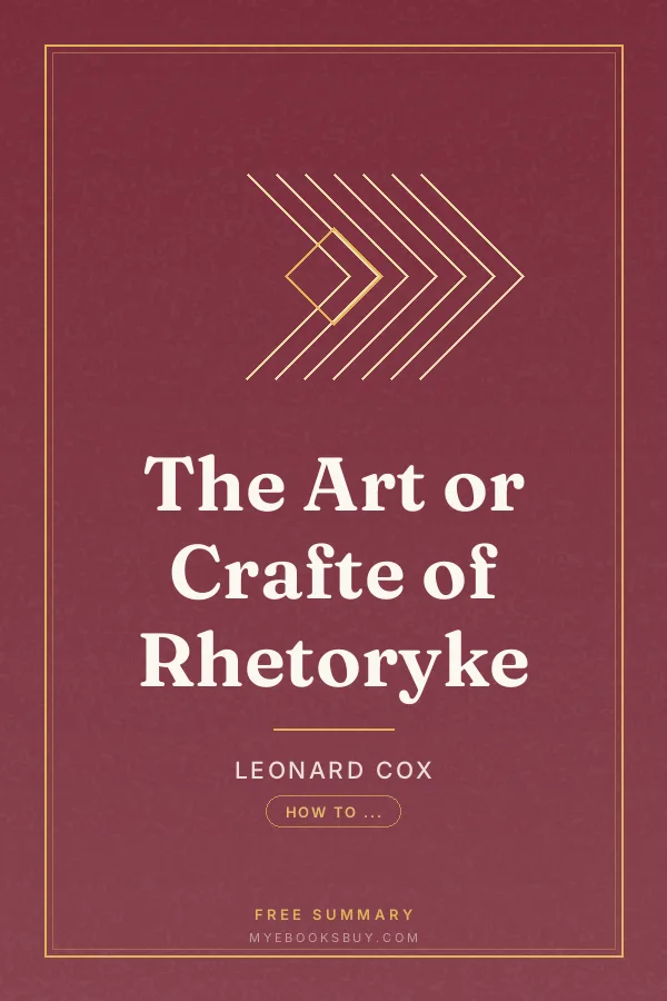 Cover of The Art or Crafte of Rhetoryke