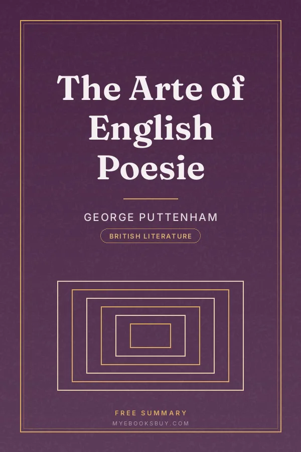 Cover of The Arte of English Poesie