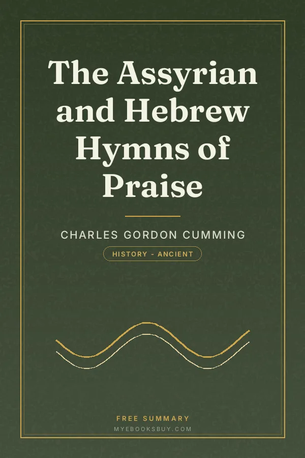 Cover of The Assyrian and Hebrew Hymns of Praise