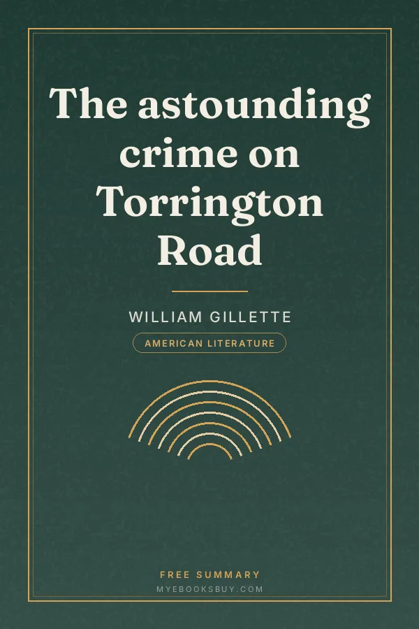 Cover of The astounding crime on Torrington Road