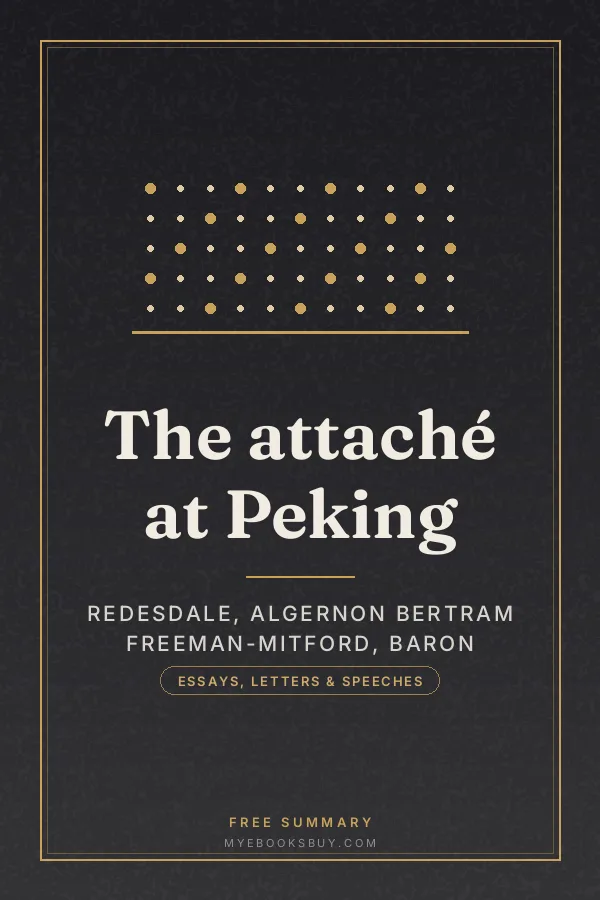 Cover of The attaché at Peking
