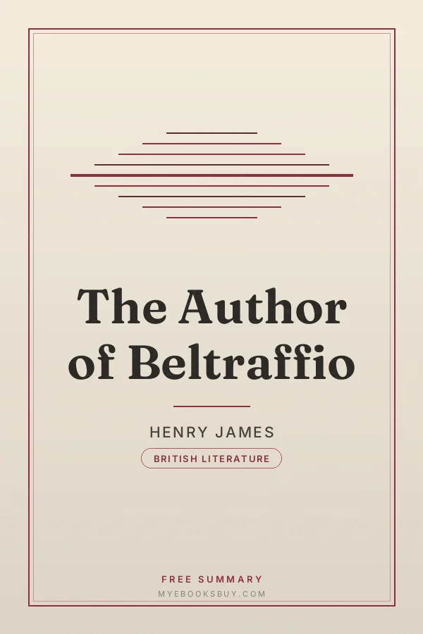Cover of The Author of Beltraffio
