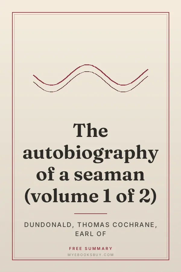 Cover of The autobiography of a seaman (volume 1 of 2)
