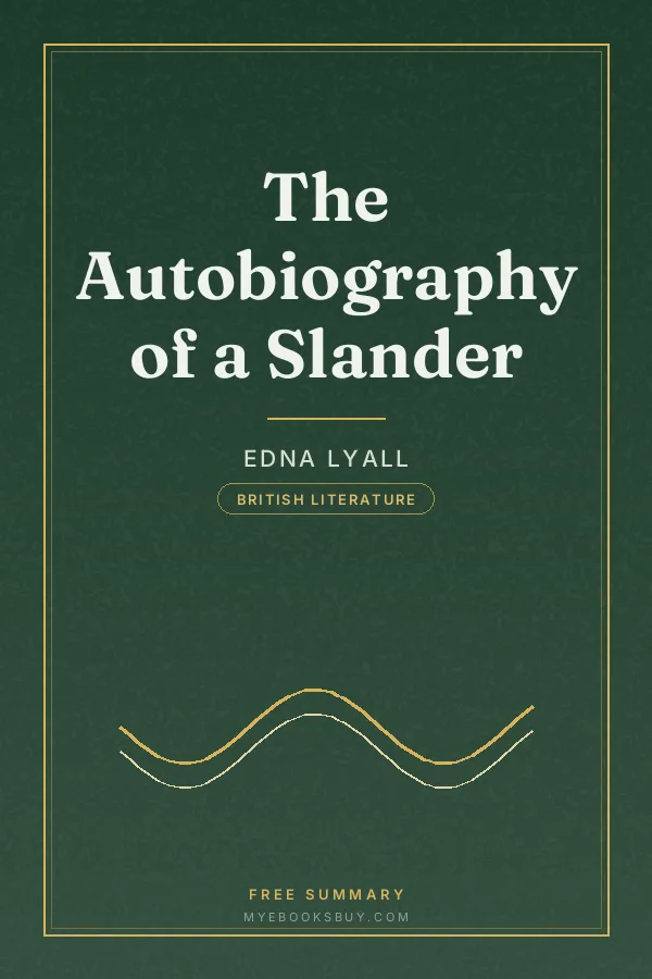 Cover of The Autobiography of a Slander