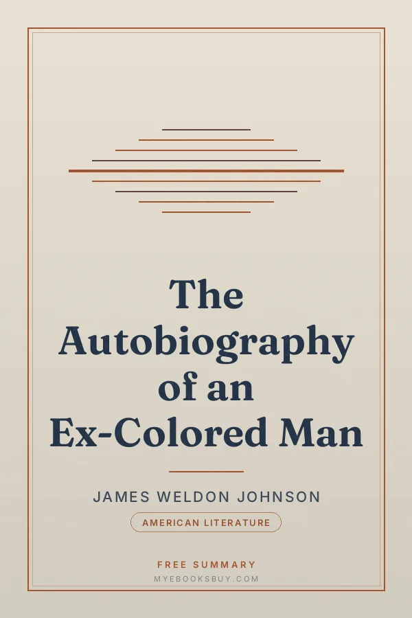 Cover of The Autobiography of an Ex-Colored Man