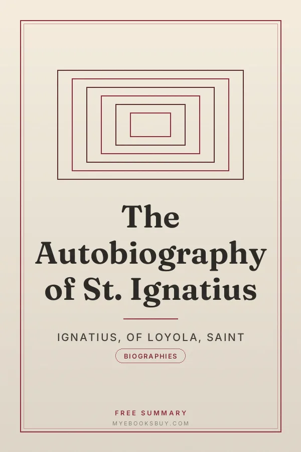 Cover of The Autobiography of St. Ignatius