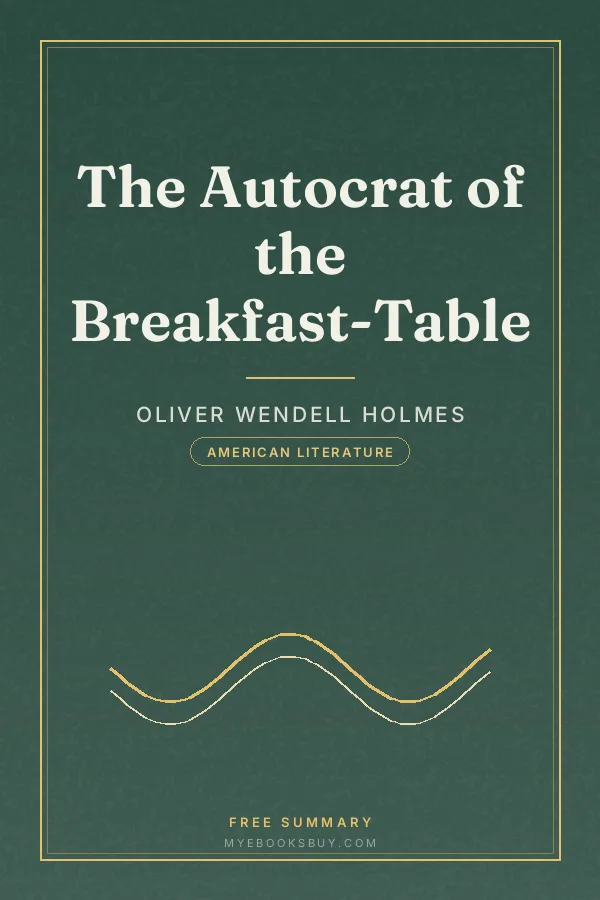 Cover of The Autocrat of the Breakfast-Table