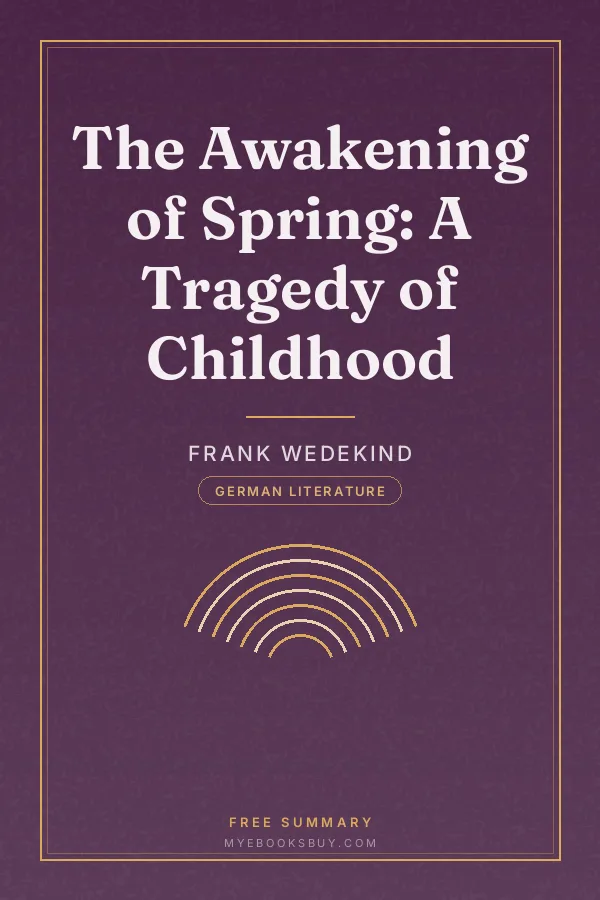 Cover of The Awakening of Spring: A Tragedy of Childhood
