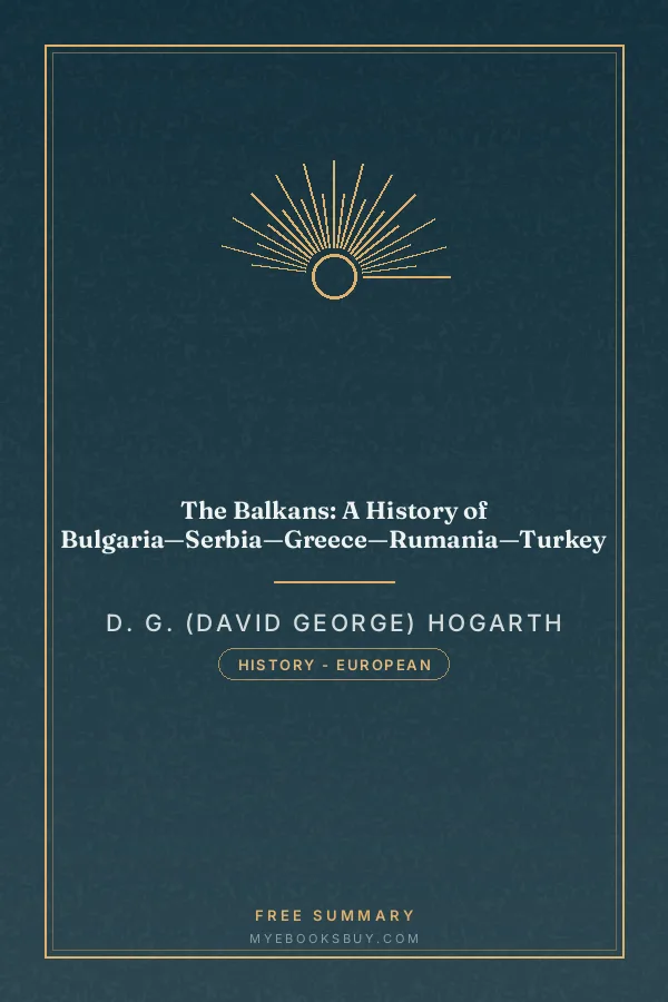 Cover of The Balkans: A History of Bulgaria—Serbia—Greece—Rumania—Turkey
