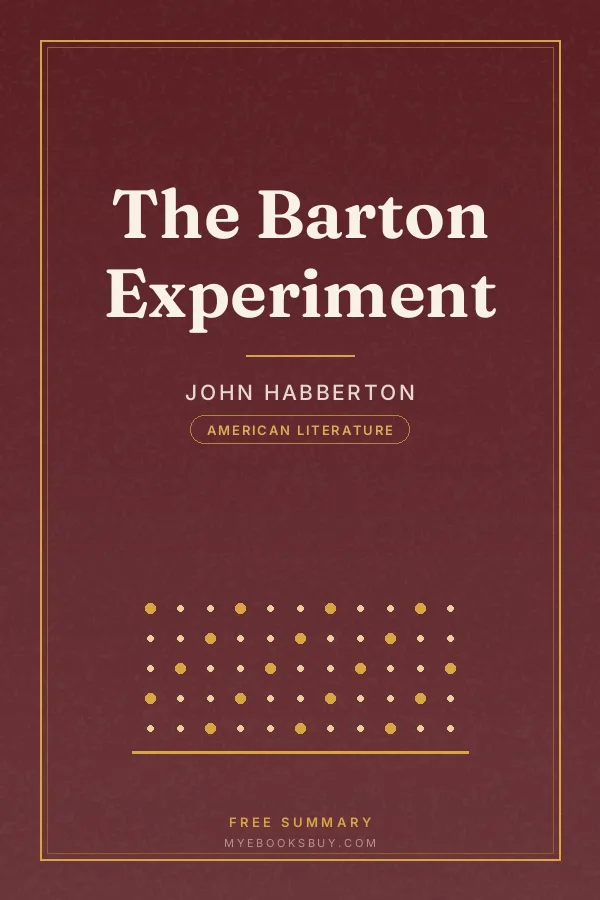 Cover of The Barton Experiment