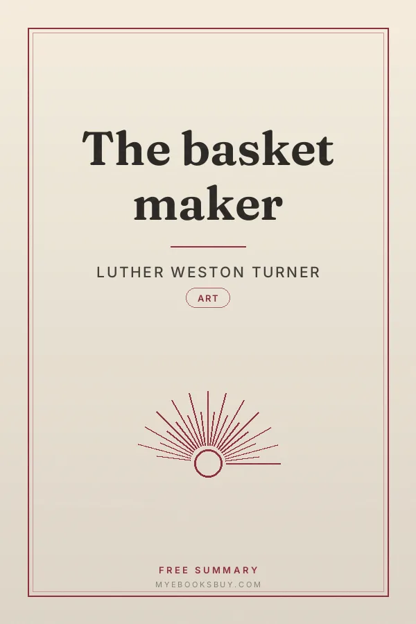 Cover of The basket maker