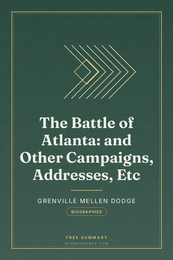 Cover of The Battle of Atlanta: and Other Campaigns, Addresses, Etc