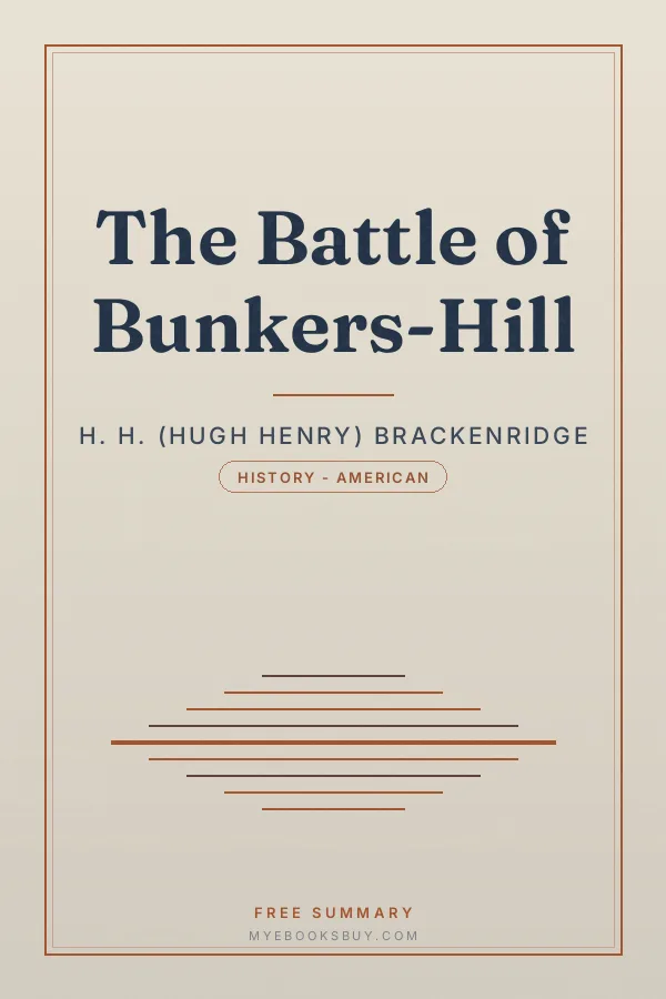 Cover of The Battle of Bunkers-Hill