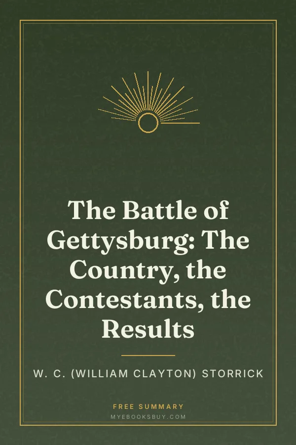 Cover of The Battle of Gettysburg: The Country, the Contestants, the Results