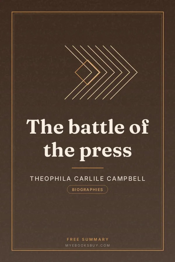 Cover of The battle of the press