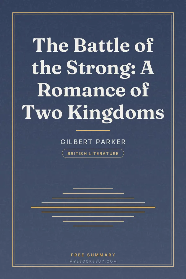 Cover of The Battle of the Strong: A Romance of Two Kingdoms