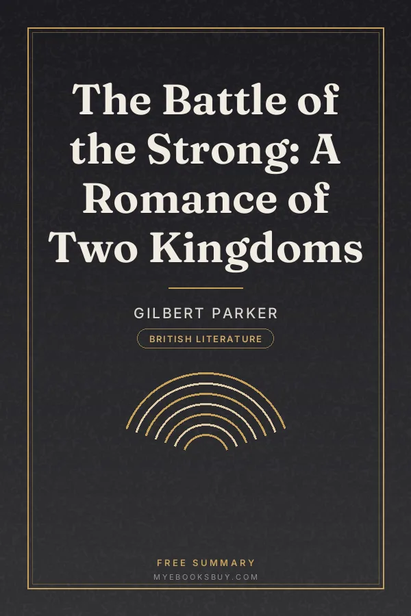 Cover of The Battle of the Strong: A Romance of Two Kingdoms