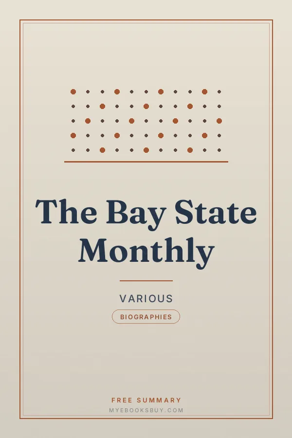 Cover of The Bay State Monthly