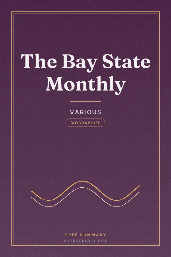 Cover of The Bay State Monthly