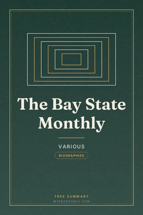 Cover of The Bay State Monthly