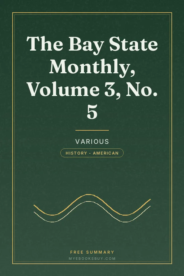 Cover of The Bay State Monthly, Volume 3, No. 5